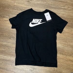 Women’s Nike Logo T shirt Black Sz XL